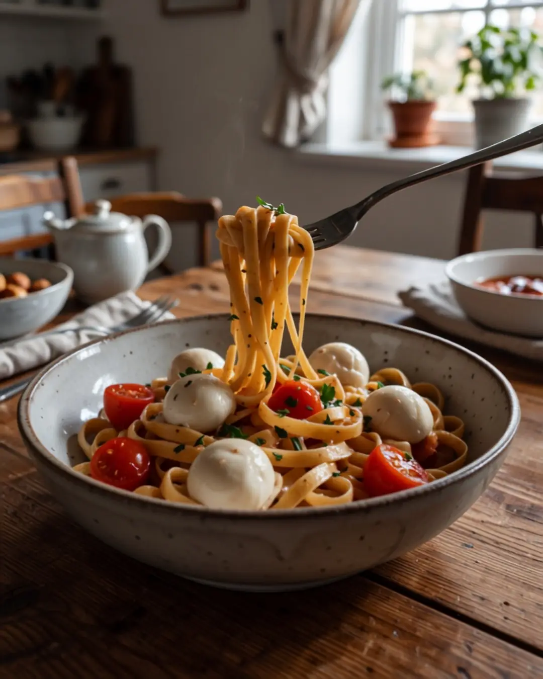 Cheesy Tomato Pasta – familienfreundlich & sättigend