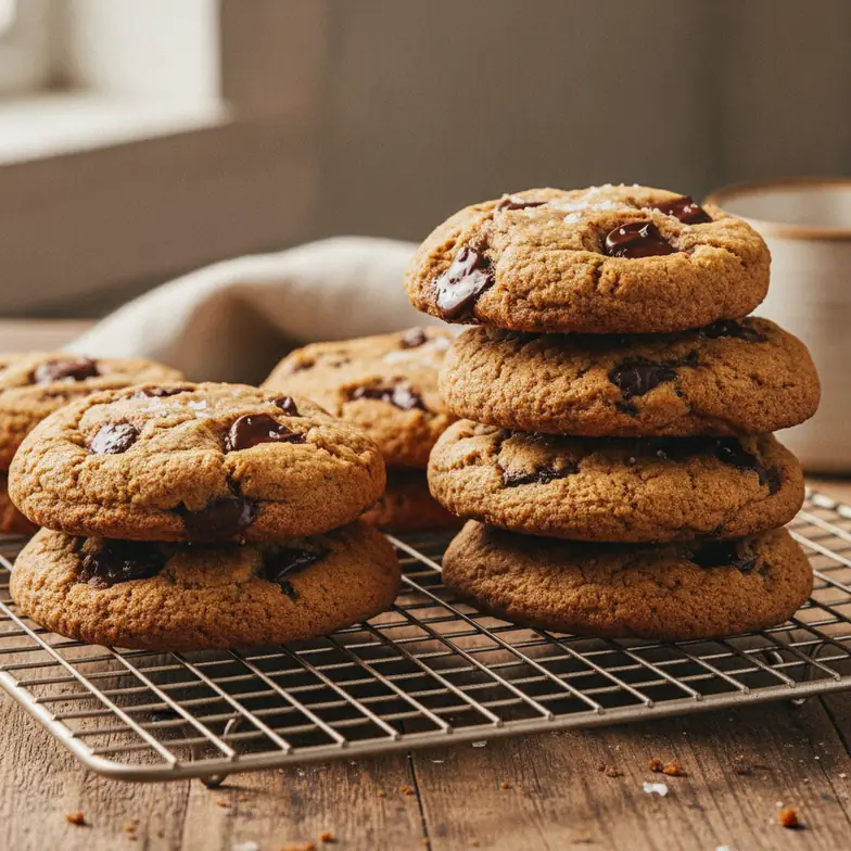 Chewy Chocolate Chip Cookies ohne Zucker