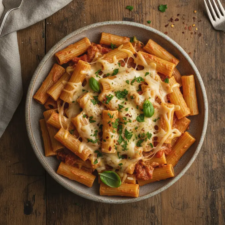 Cremige Chili-Tomaten-Pasta