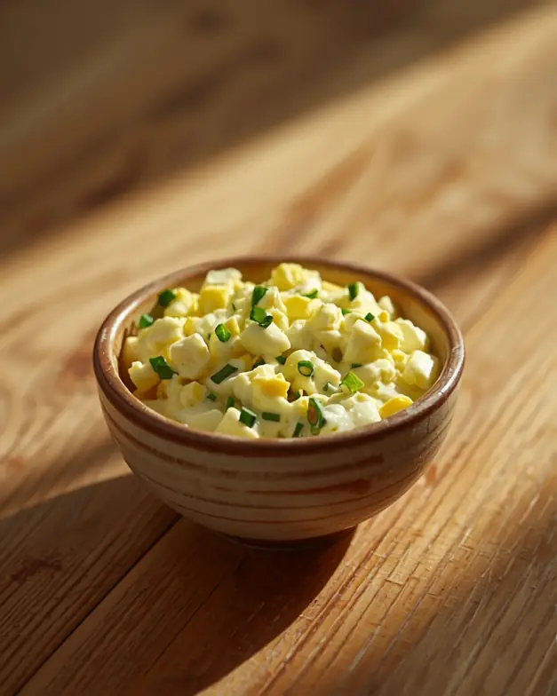 Cremiger Eiersalat ohne Mayo