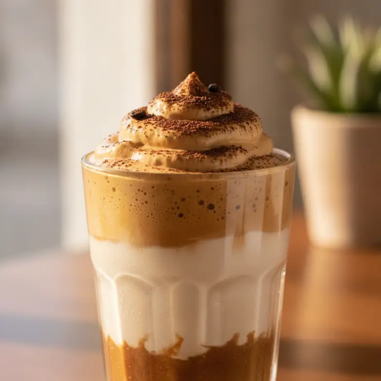 Fluffige Dattel-Kaffee-Creme ohne Zucker
