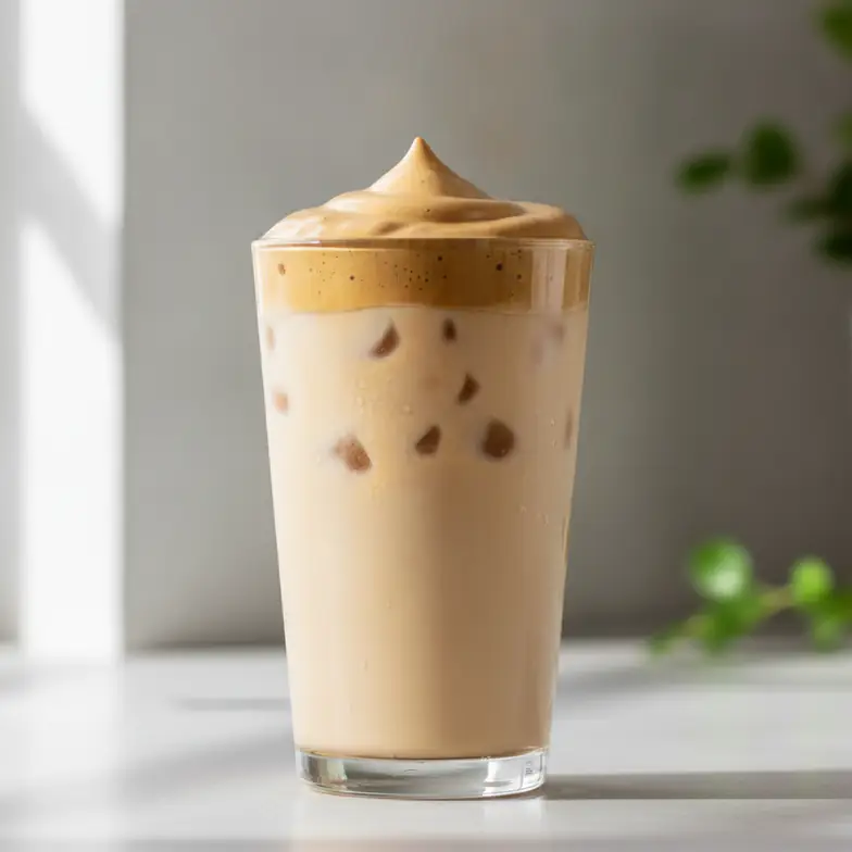 Fluffige Kaffeecreme auf Mandelmilch