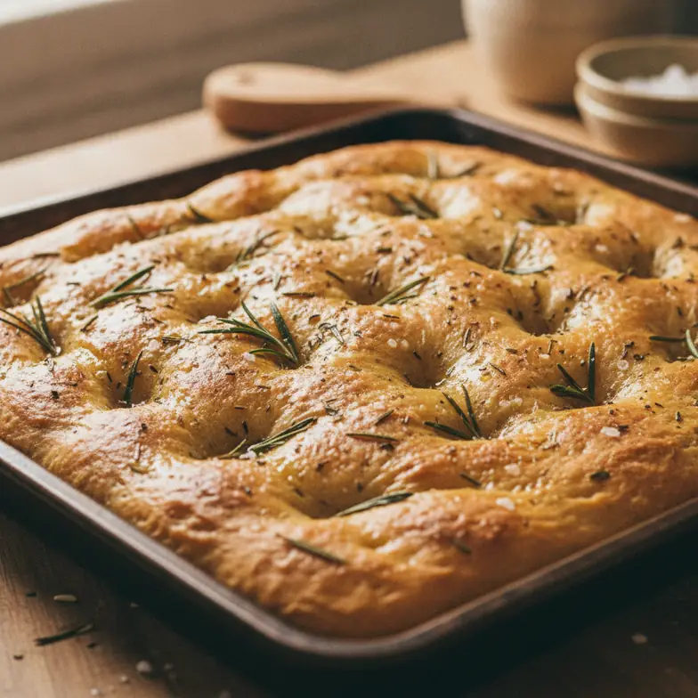 Focaccia Express mit Dinkel