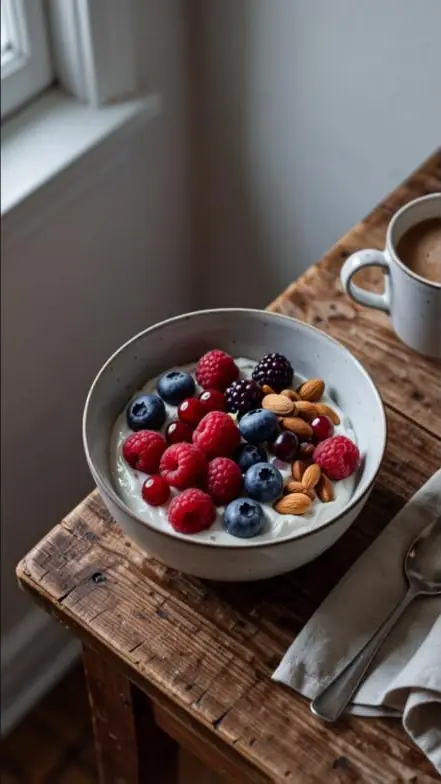 Frühstücks-Bowl „Beere & Crunch“