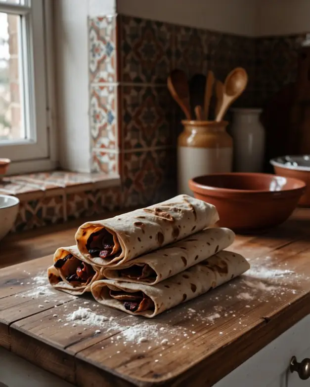 Glutenfreier Linsenwrap – nur 2 Zutaten