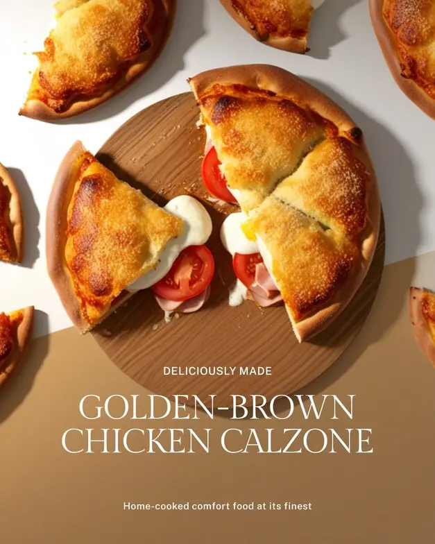 Hähnchen-Calzone ohne Mehl