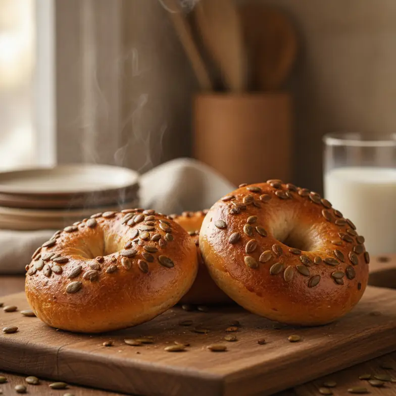 High-Protein-Bagels