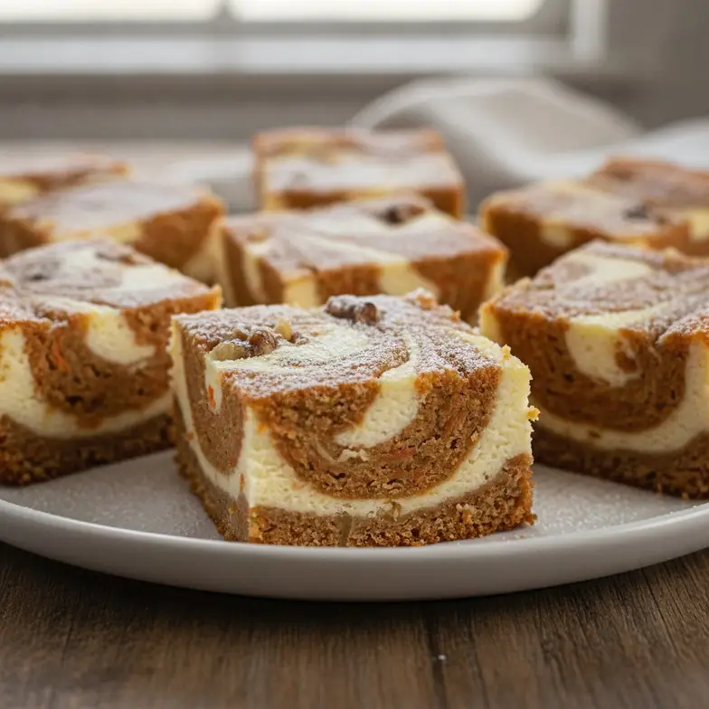 Karotten-Cheesecake-Bars