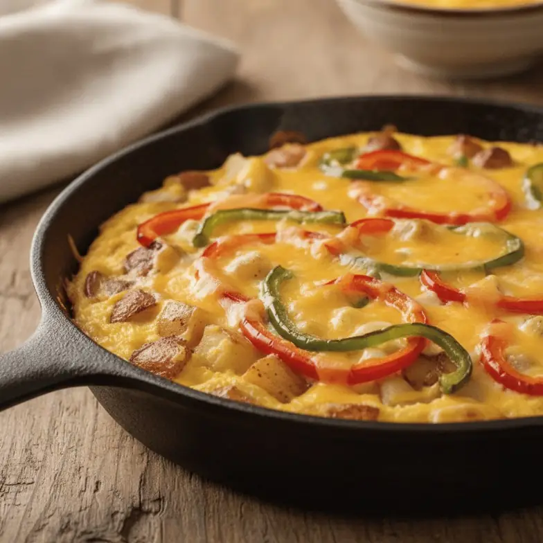 Kartoffel Ei Pfannen Omelette