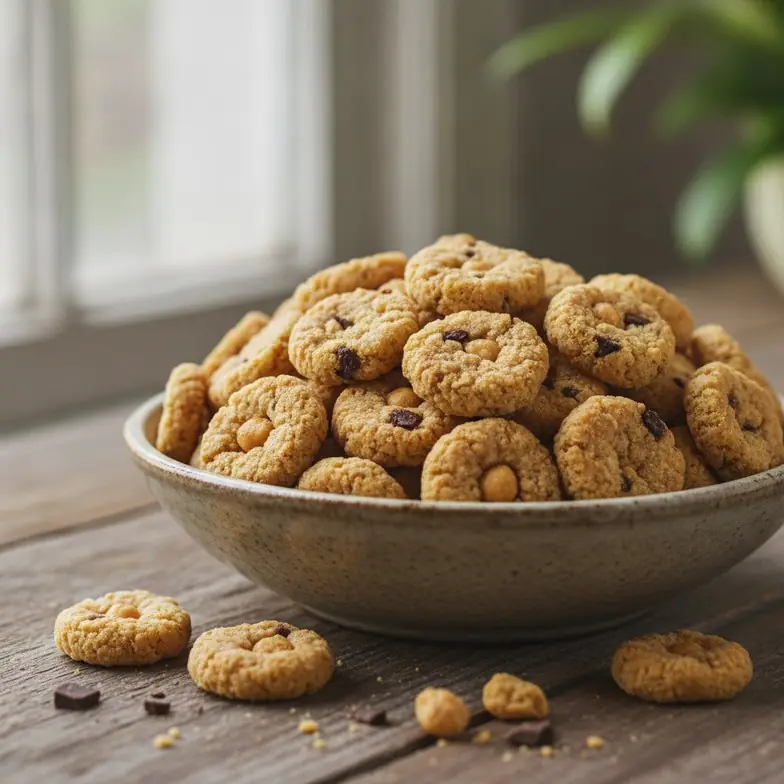 Kichererbsen-Cookie-Crisps