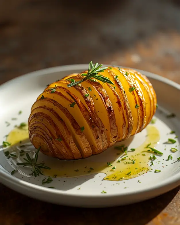 Knusprige Fächerkartoffel aus dem Airfryer