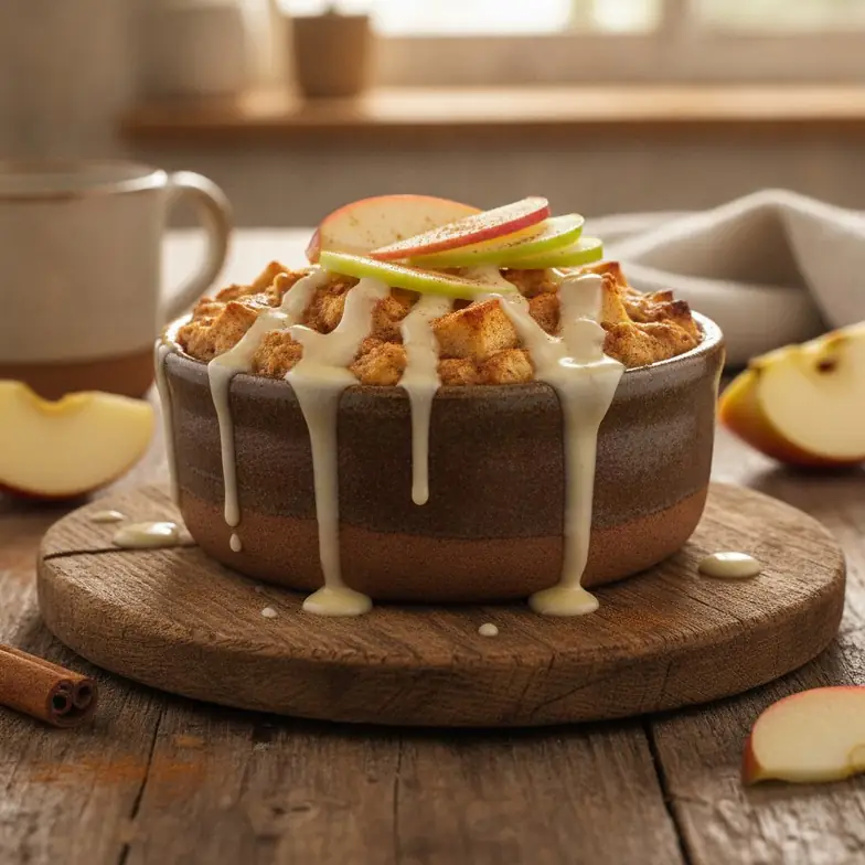 Ofen-Apfel-Porridge (Apple Baked Oats)