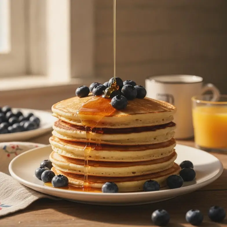 Protein-Blueberry-Pancakes