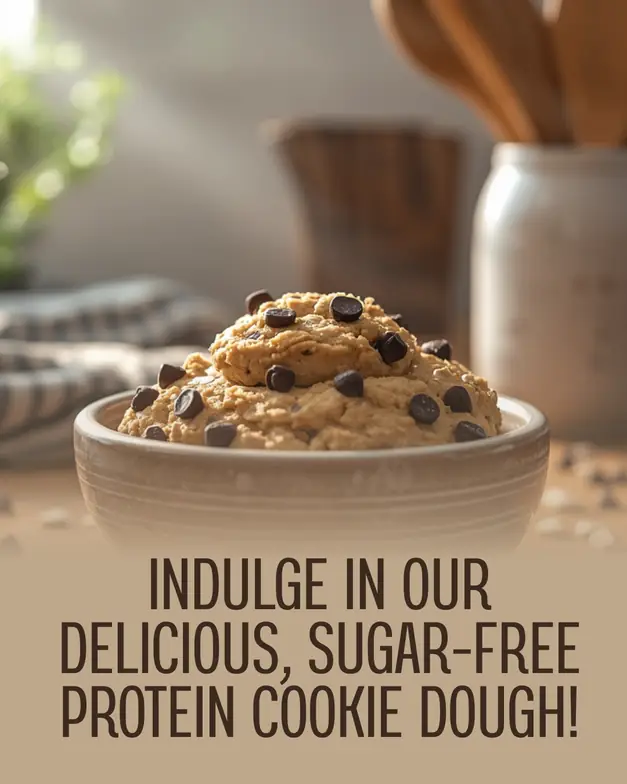 Protein Cookie Dough ohne Zucker