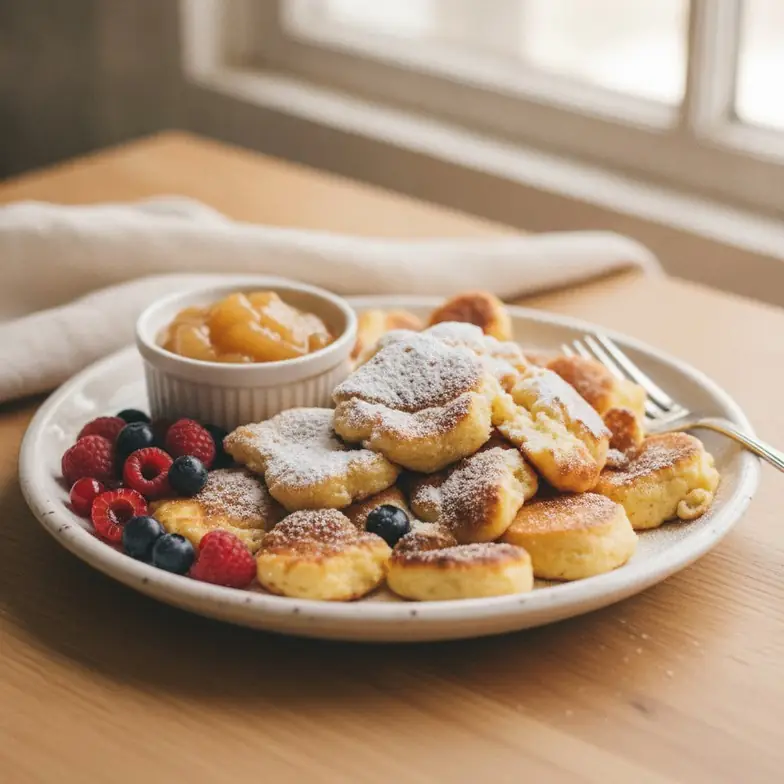 Protein-Kaiserschmarrn aus Dinkelmehl
