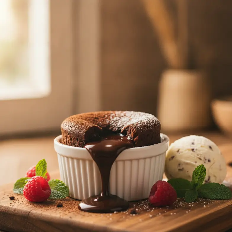 Protein Lava Cake