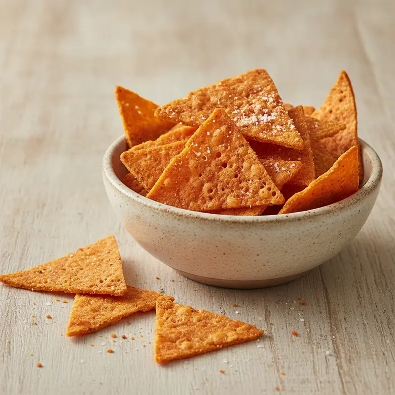 Rote-Linsen-Chips