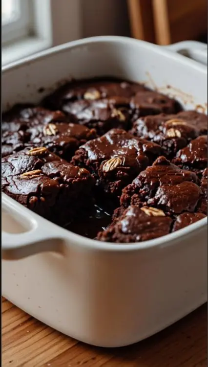 Saftige Brownie Baked Oats – ohne Industriezucker