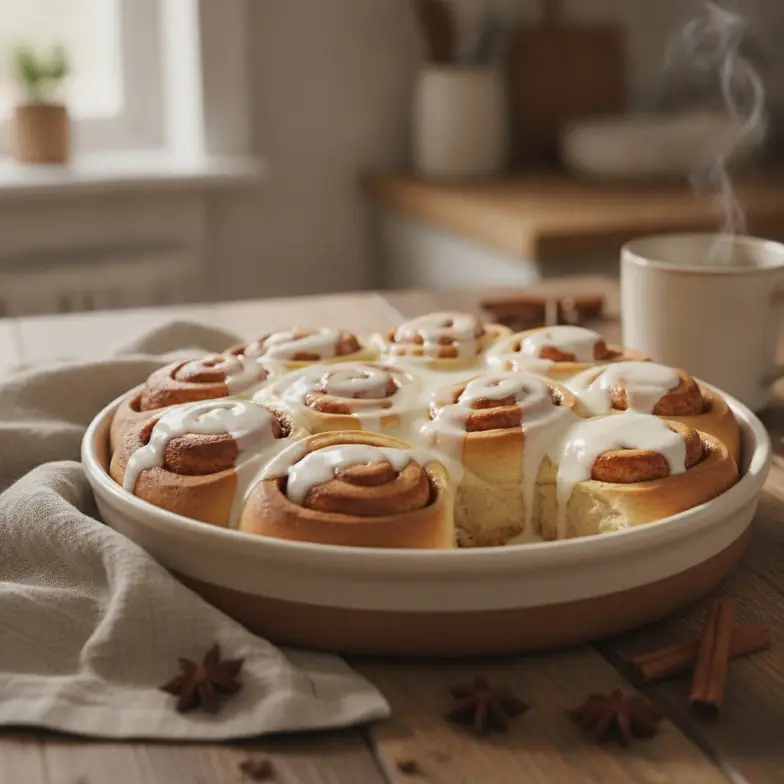 Saftige Zimt-Schnecken aus dem Ofen