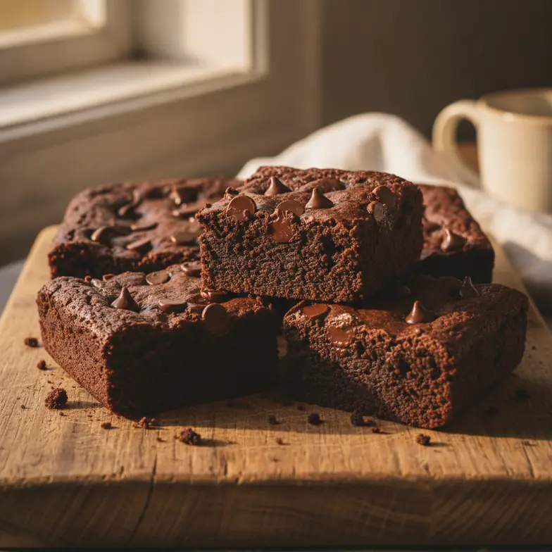 Saftiger Süßkartoffel-Schoko-Brownie