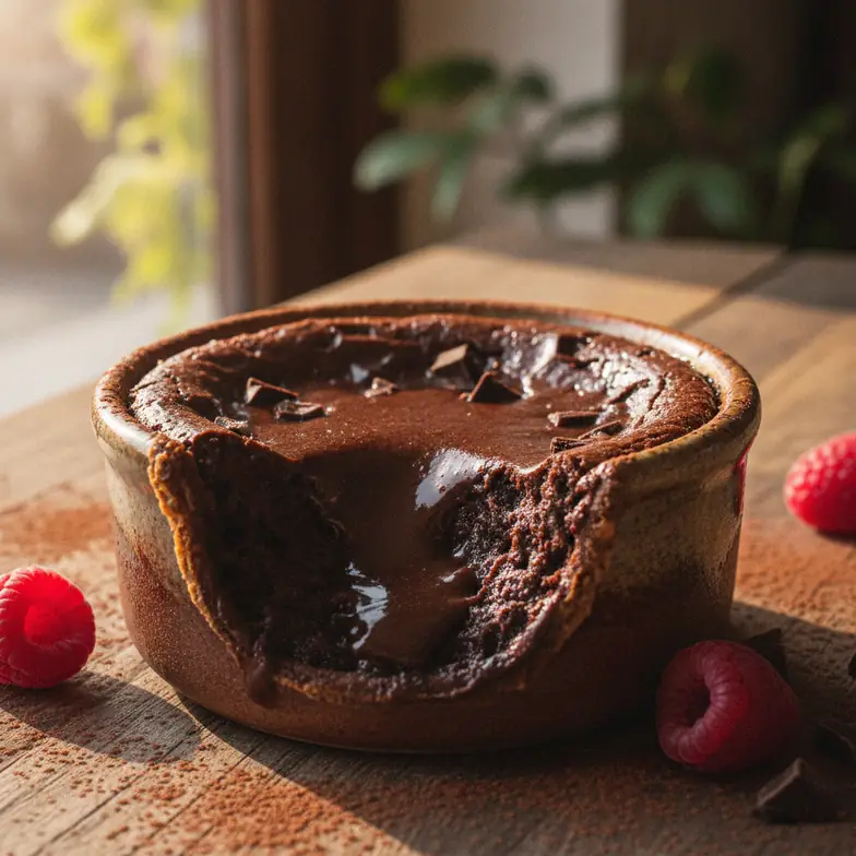 Schoko-Brownie-Ofencreme