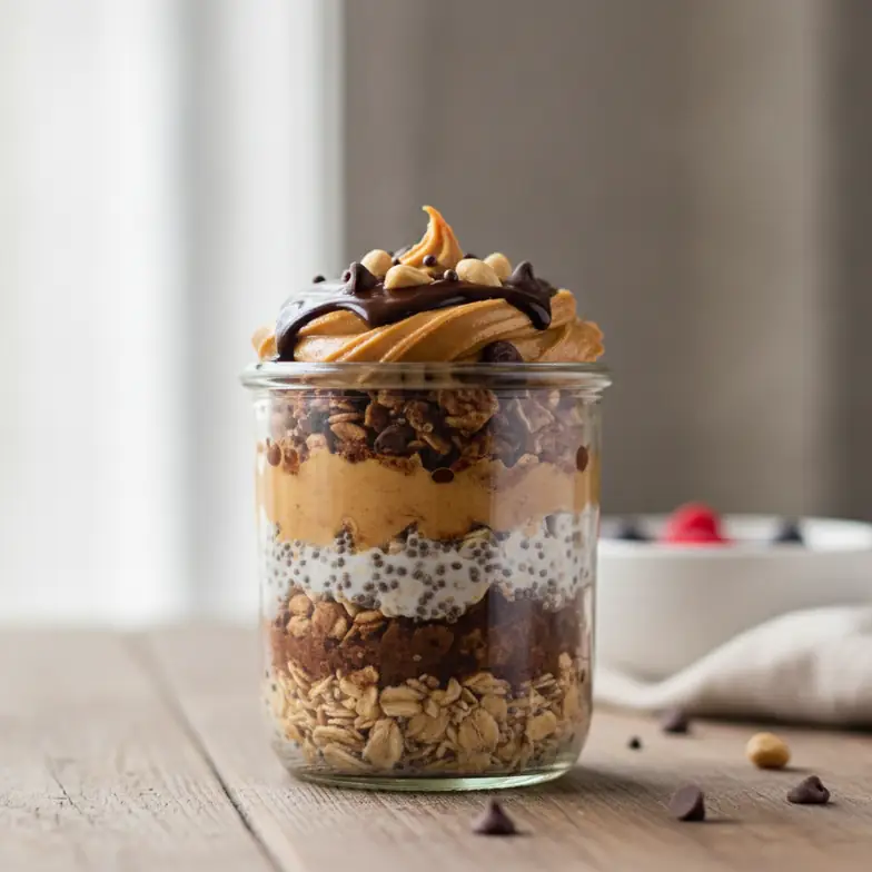 Snickers Overnight Oats
