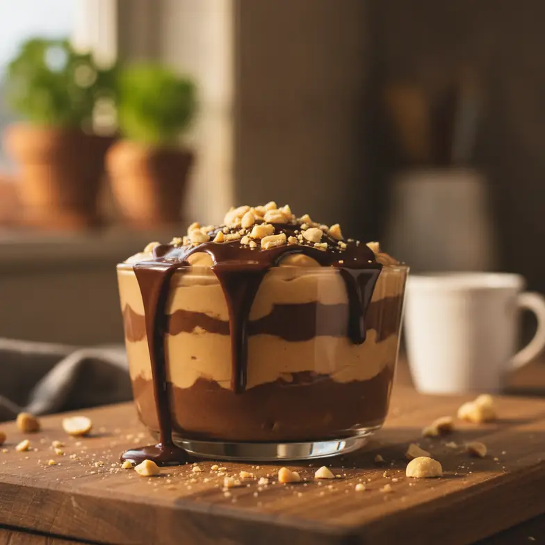 Snickers Protein Dessert ohne Zucker