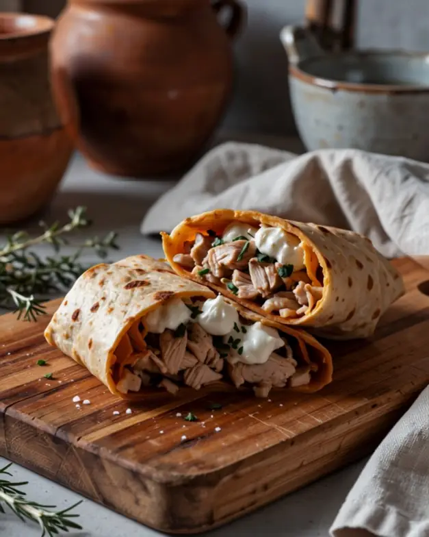 Süßkartoffel-Wrap ohne Wrap
