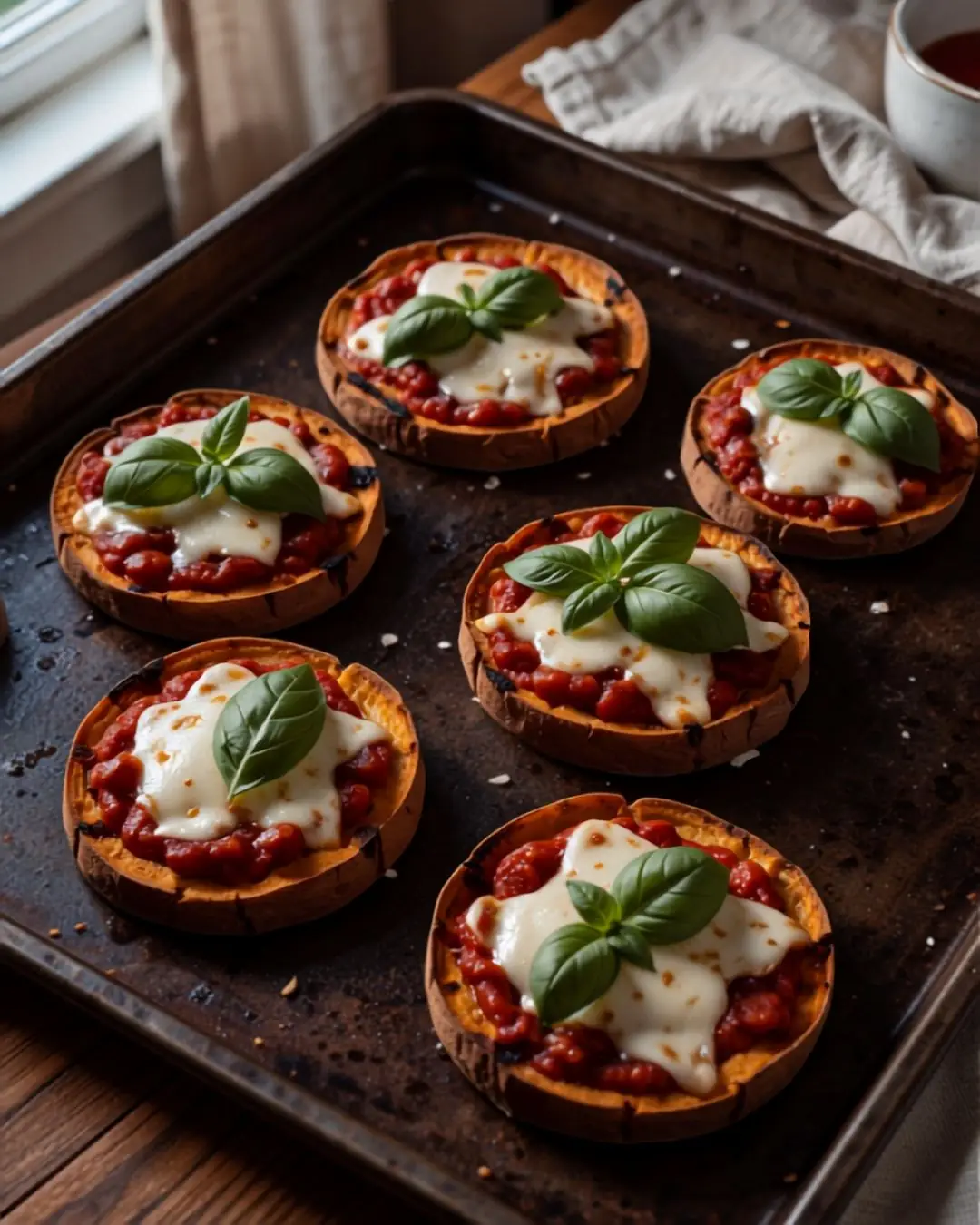 Sweet Potato Pizza Slices