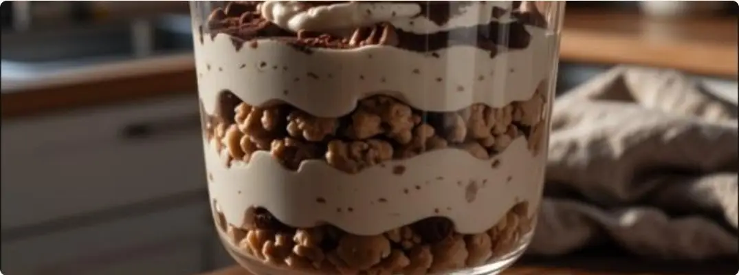 Tiramisu Overnight Oats ohne Pulver