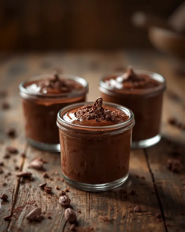 Vegane Schoko-Mousse aus Seidentofu